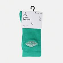 Jordan 1 Pair Unisex U J ED CUSH PLY RARE AIR Mid-Calf Socks IF1616-324 - Green - View 1
