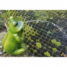 BERMUDA POND SPITTER FROG GARDEN POND WATER FEATURE PONDSIDE ORNAMENT KOI FISH - C - View 2