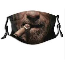 3D Personalized Funny Imitation Human Face Expression Dance Mask, Cotton Outdoor Winter Riding Face Cover - Multicolor - View 8