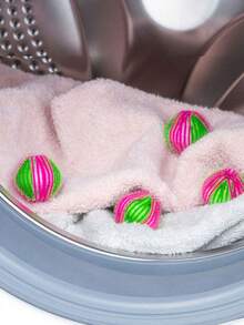 3/5pcs Washing Machine Lint Remover, Roller Drum Fur Catcher, Pet Hair Cleaning Tool, Anti- Ball - Multicolor - View 6