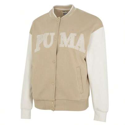  Women's Jacket/Outerwear - Easy On/Off Knit Jacket - Fleece PUMA SQUAD Track Jacket TR, Casual Outdoor Sports Commute Jacket 682179-83