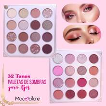 Sombras, Iluminador & Colorete. 1 Pieza. Mocoallure - #01 - Ver 2