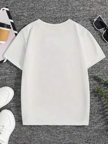 T-shirt unisexe Cody & Chicken Joe Surfs Up 2026, T-shirt humoristique, T-shirt d'été minimaliste et tendance, Style cool, Thème millénaire, 100 % coton pur - Blanc - Voir 3