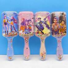 1pc K-Pop Dreamlike Girl Group Rotating Hair Brush Set - Inspired By Lumi's Air Cushion Massage Hair Brush, Anti-Static Design, Creates Voluminous Hairstyle (Random Style) - Multicolor - View 2