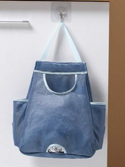 1 Piece: Mini Kitchen Garbage Bags, Storage Bags, Shopping Bags, Storage Boxes, Wall-Mounted Pull-Out Storage Boxes, Plastic Bag Holders, Basket Bag Holders, Shopping Bags, Plastic Bag Storage Boxes - Wall-Mounted Mesh Bag Storage Boxes, Garbage Bags, Washable Mesh Storage Bags, Plastic Holders, Dispensers, Kitchen Tools