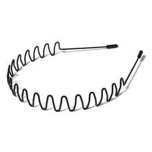 Unisex Wave Hairband Metal Hairband Ordinary Headwear Hair Accessories, An Ideal Gift Choice For Women And Men - 2 - 查看 5