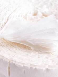 300片装无绒指甲油卸除棉片，便携式凝胶指甲油卸除剂，硬质无纺布指甲清洁棉片，指甲护理修脚棉片 - 白色 - 查看 7