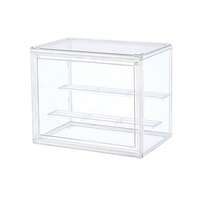 Lifevilion Clear Display Case Dustproof Storage Bins Containers Organizer Bag Show Box For Figures, Toys, Collectibles, Hangbag - 透明M - 查看 11