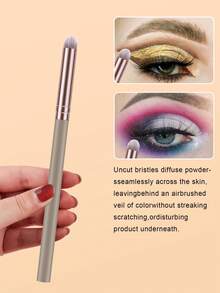 8 Soft Makeup Brushes, Including Contour Brushes, Nose Contour Brushes, Eyeshadow Brushes, Eyebrow Brushes, Lip Brushes, And Detail Brushes-Ideal For Beginners, Professional Makeup Application, And Novice Beauty Practice. - Multicolor - View 2