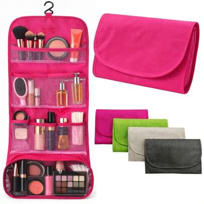 Necessaire Bolsa feminina de Viagem Organizador de Objetos de Higiene Pessoal Com Divisória