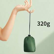 1pc New Ultra-Light Nylon Parachute Fabric Double Hammock, Polyester Taffeta Outdoor Portable Hammock, Suitable For Camping And Mosquito-Proof - Multicolor - View 4