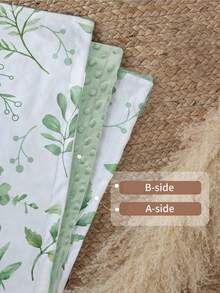 Säuglings-Fleece-Decke, Kinderblanket mit Punkten, Baby-Innenklima-Decke, Kleinkind-Schlafdecke, verstärkte Cartoon-förmige Steppdecke - Verschiedenfarbig - Übersicht 5