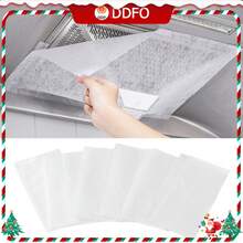 12PCS Universal Cooker Hood Filter Replacement Paper Cooker Hood Filter Paper Grease Extractor Fan Cut To Size From Ddf The Best Price - 1 - View 1