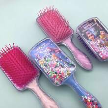 1pc K-Pop Dreamlike Girl Group Rotating Hair Brush Set - Inspired By Lumi's Air Cushion Massage Hair Brush, Anti-Static Design, Creates Voluminous Hairstyle (Random Style) - Multicolor - View 8