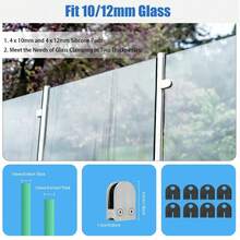 110cm Glass Balustrade Posts, Stainless Steel Balustrade Posts Balustrades - 1 - View 4