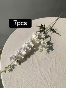 1件 33英吋人造飛燕草絲綢花長莖仿真植物 花藝布置 家用辦公室花園婚禮桌面花瓶裝飾 人造花 臥室裝飾 花束 房間裝飾 臥室裝飾 臥室配件 花園配件 仿真鮮花 家用 花園 仿真花 人造植物 生日 臥室 臥室配件 仿真鮮花 人造花 生日禮物 - 白色 - 查看 15