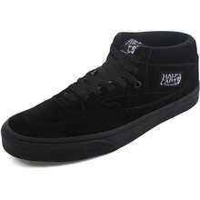 Vans  Women's Half Cab Shoes - 黑色/黑色 - 查看 1