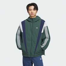 Adidas Originals Men's AC M WB Jacket Woven Hooded Outerwear KS3553 - Green - View 1