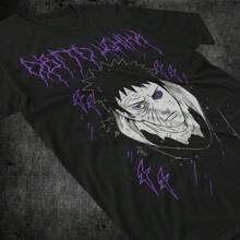Obito Uchiha T-Shirt Tobi   Japanese Anime Black Shirt All Size - 黑色 - 查看 8