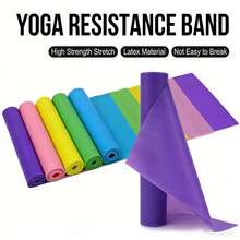 TPE Resistance Bands, Fitness Elastic Bands, Booty Bands, Yoga Stretch Bands - Multicolor - View 8