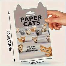 Creative Children's Handmade DIY Semi-Finished Geometric Origami Cats And Dogs Folding Paper DIY Paper - Multicolor - View 9
