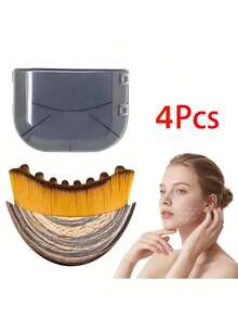Lymphatic Shaping Face And Body Massage Brush, Lymphatic Drainage Massager, Suitable For Face, Chin And Jawline Shaping, Ergonomic Design, Skin-Friendly, Portable Beauty Tool (Better Effects With Continuous Use), Beauty, Skincare, Spa, Self-Care, Skincare Tools, Facial Care, Beauty Therapist Supplies, Massage, Facial Massage Tool, Facial Roller Face Roller Facial Massager - Multicolor - View 19