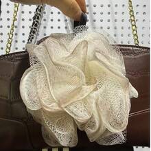 Luffa Sponge Set - Unisex Ultra Soft Mesh Bag | Deep Cleansing And Skin Renewal, Accessories, Tools - A - View 4