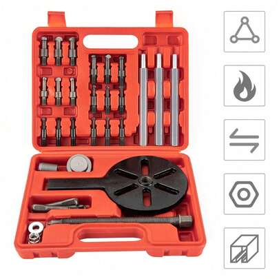 Bearing Disassembly Puller Inner Hole Puller Removal Tool Three-Jaw Set 2023 US