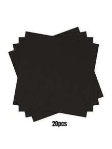 20pcs/Set, 40pcs/Set, 60pcs/Set Thick & Soft Absorbent Dark Green Solid Color Party Napkins, 2-Ply Soft Paper Napkins, 33cm*33cm When Unfolded, Suitable For: Wedding, Tea Party, Birthday Party Decorations, Party Decorations, Party Supplies, Holiday Decorations, Holiday Supplies - Dark Green - View 28