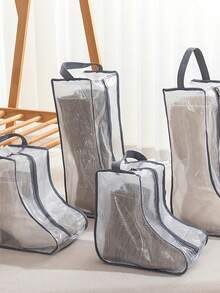 1个高品质防尘防潮鞋袋，适用于运动鞋和靴子 - 防护性强、透气且节省空间 - 非常适合旅行、衣橱整理和鞋子保护 - 彩色 - 查看 10