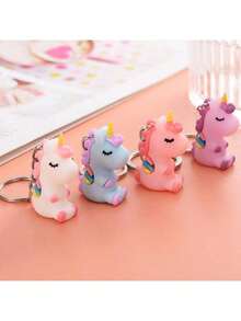 4个可爱独角兽钥匙扣 - 超级可爱又色彩缤纷！这些迷你独角兽钥匙扣是为您的钥匙、包包或礼物增添一丝魔法的完美之选。它们色彩鲜艳，设计迷人，是所有年龄段独角兽爱好者的必备单品。 - 獨角獸 - 查看 18