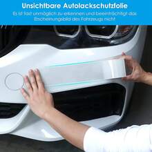 1片透明防刮门边保护膜，采用纳米丙烯酸粘合剂设计，防刮擦，防风，适用于门窗，高粘度无缝加厚胶带，用于密封缝隙，防止冷风和漏水（含刮刀） - A - 查看 4