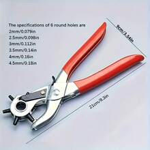 Leather Hole Punch, Home Hole Puncher, Punching Tool, Bag Hole Punch, Watch Band Hole Punch Pliers - A - View 5
