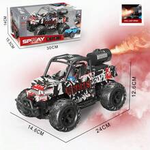 1: 16 vehículo de control remoto todoterreno, escalada eléctrica de cuatro ruedas con iluminación en aerosol, modelo de coche de juguete de regalo de cumpleaños del niño (incluido el paquete eléctrico),mini coche rc,coche rc minidrift - R9027-410 - Ver 3