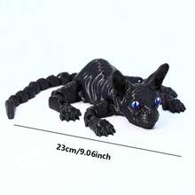 3D 占有欲强的猫咪摆件 | 随机眼神表情 - 摆件，收藏品，适合家居、办公室等场所 - 占有欲强（眼神表情和渐变色随机） - 完美的礼物，非常适合作为圣诞节/万圣节/生日礼物。 - 彩色 - 查看 4