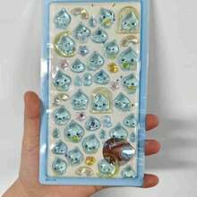 1pc 2026 Hot Japanese Manga Cute And High Beauty Cartoon Periphery, Fun Suspension Stickers Dopamine Girl Heart Cute And Cute Little Water Drop Stickers - Multicolor - View 7