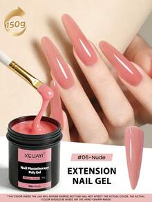 XEIJAYI 18pcs/Set 150g UV LED Curing Nail Extension Gel, Acrylic Crystal Nail Extension Gel For Home Salon DIY - Multicolor - View 32