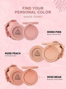 3CE Blush - #MONO PINK - Charming Sensual Pink - 5.5g - # MONO PINK - View 8