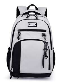 New Large Capacity Casual Backpack For Female High School & College Students, Multi-Compartment Travel Bag - A - View 5
