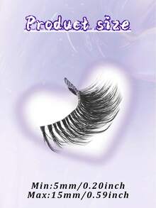 False Eyelashes 10 Pairs Cat Eye-Lashes 3D Faux Mink Lashes,Spiky Wispy Natural Long Faux Mink Lashes Strips Soft & Reusable Makeup Professional Fake Eyelashes - Cat Eye Lashes - View 11