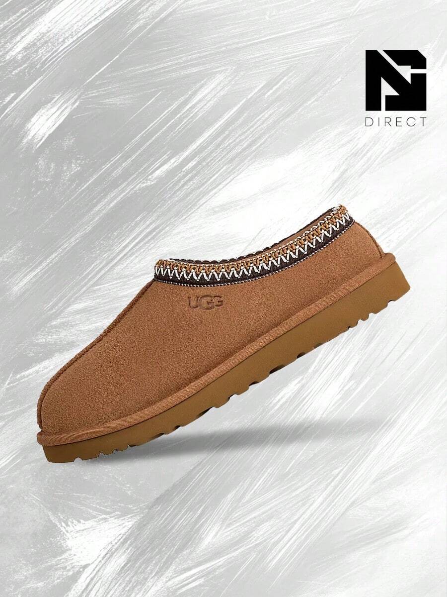 UGG Tasman Slipper Chestnut- Men's Cozy Indoor-Outdoor & Snow Day Wear Shoes With Cloud-Level Comfort, Low-Profile Casual Design For Autumn Winter,Mother's Day Gifts-Father's Day Gift – Snow Boots- 5950 CHE - 紫紅色 - 查看 1