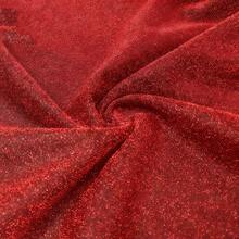 1pc Metallic Thread Fabric, Knitted Elastic Glitter Tulle, Suitable For Wedding, Party Dress, Stage Design, DIY - Multicolor - View 94