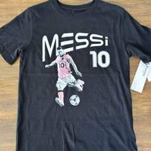 Messis Kidss 10-12 Black T-Shirt NWT - 黑色 - 查看 1