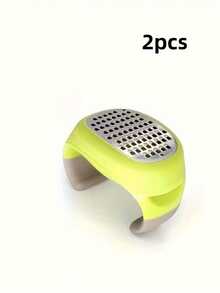 1个带防滑设计的柠檬刨丝器、不锈钢橙皮削皮器、柑橘类水果刨丝器、橙皮收集器、削皮刀、厨房工具、酒吧用品 - 彩色 - 查看 11