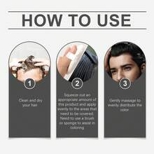 EAST MOON Temporary Hair & Scalp Concealer For Men And Women – Natural Black Color To Cover Hair Partings, Hairlines And Thinning Areas. Waterproof, Sweatproof Formula For Instant Fullness With No Powder Residue, Suitable For All Hair Types. - 黑色 - 查看 10