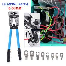 Assortment Car Auto Copper Ring Terminal Wire 140pcs HX-50B Crimp Connector Bare Cable Battery Terminals Soldered Connectors Kit Automotive Repair Hand Tools - HX-50B + 120 piezas - Ver 10
