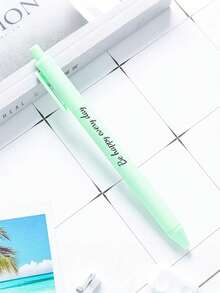 Customized Text/Logo Retractable Metal Pen, Creative Stationery Electroplated Ballpoint Pen, Promotional Gift Pen - Multicolor - View 37