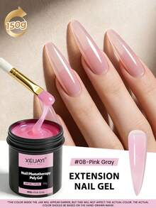 XEIJAYI 18pcs/Set 150g UV LED Curing Nail Extension Gel, Acrylic Crystal Nail Extension Gel For Home Salon DIY - Multicolor - View 11