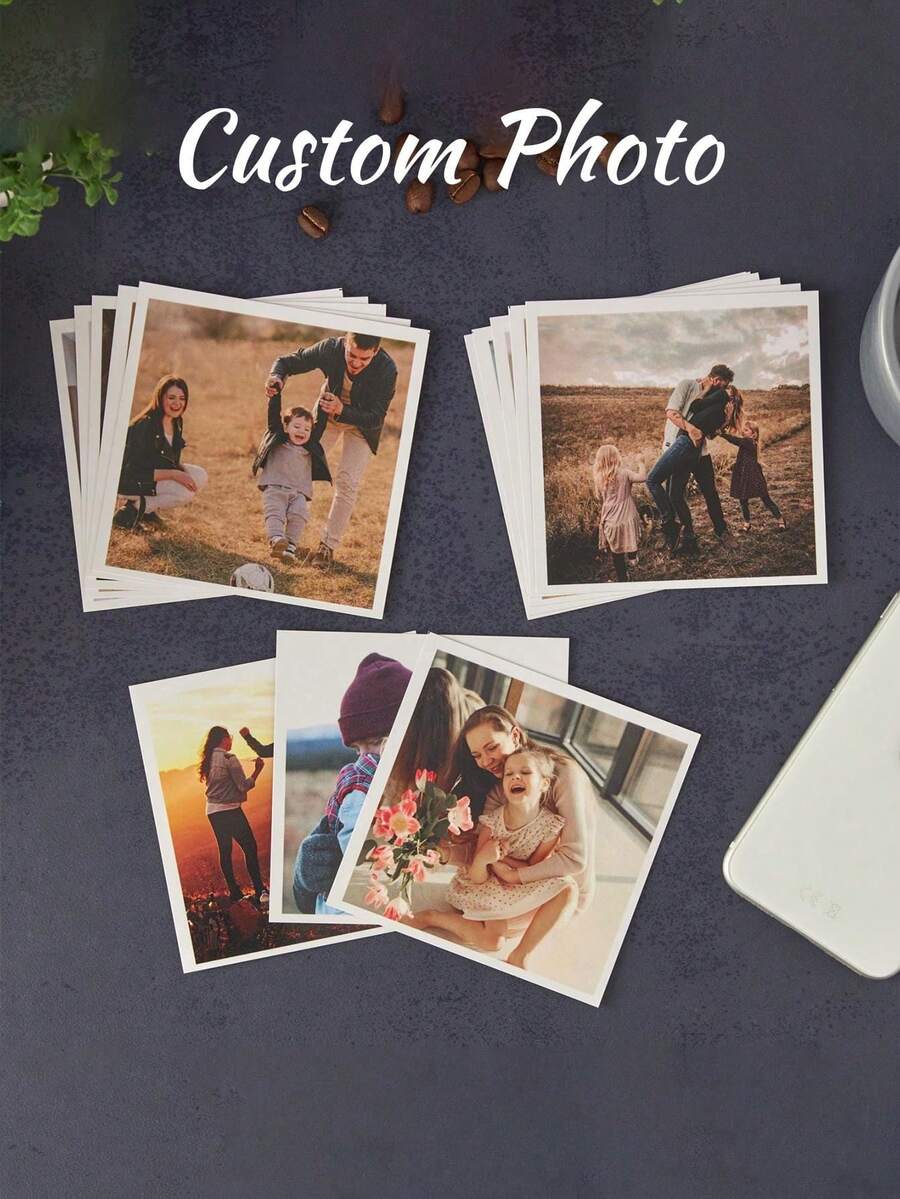 Customized Movie-Style Instant Photo Printing, Personalized Photo Gift Suitable For Anniversary, Birthday, Mother's Day, Couples, Valentine's Day - Multicolor - View 1