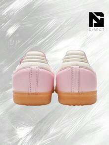 Adidas Samba OG Pink White Gum (GS) - Women's Lifestyle Sneakers – Shoes For Woman-Vintage-Spring & Summer-Inspired Running Shoes, Shock-Absorbing Comfort, Gym To Streetwear Casual Wear-Easter Gift–JR3154 - Footwear Pink/White/Gum - 查看 4